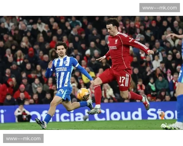 利物浦对布莱顿进球分布，红军66球对海鸥36球